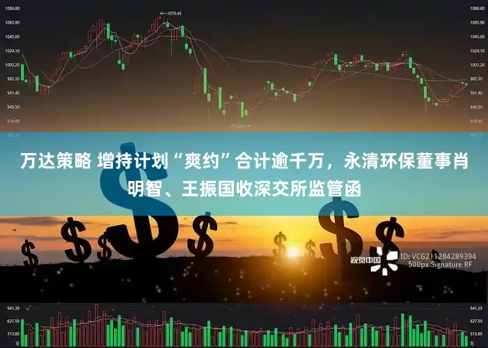 万达策略 增持计划“爽约”合计逾千万，永清环保董事肖明智、王振国收深交所监管函