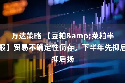万达策略 【豆粕&菜粕半年报】贸易不确定性仍存，下半年先抑后扬