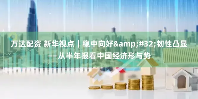 万达配资 新华视点｜稳中向好&#32;韧性凸显——从半年报看中国经济形与势